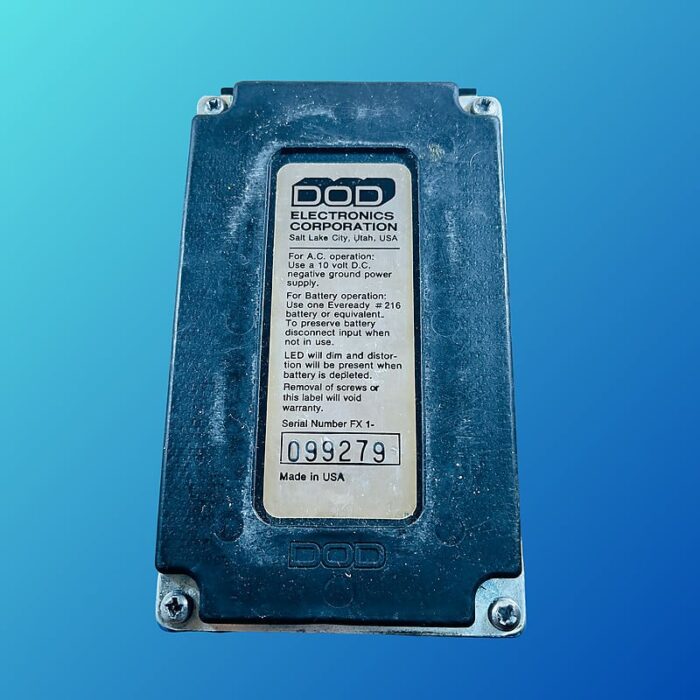 DOD Delay FX90 1980s Blue - Image 2