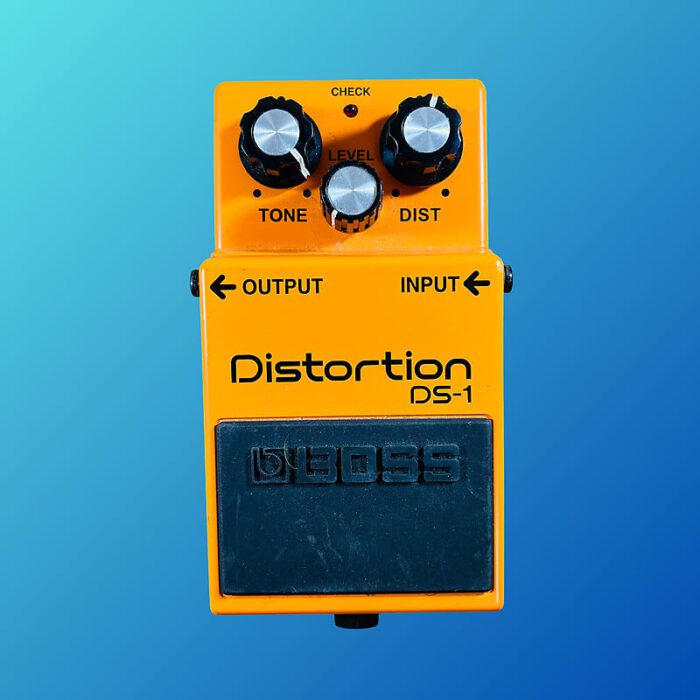 Boss DS-1 Distortion (Silver Label) 1994 - Present Orange