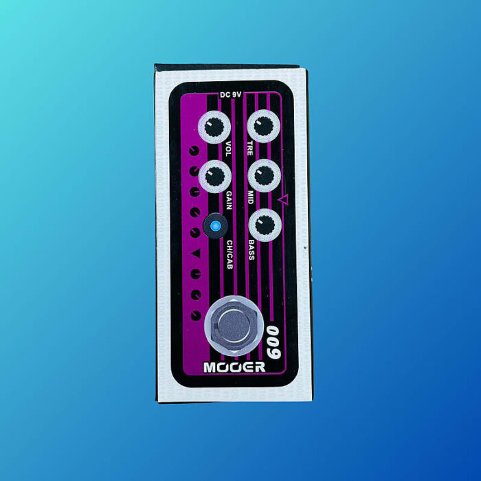 Mooer 009 Blacknight Micro Preamp 2010s Black/Red - Image 4