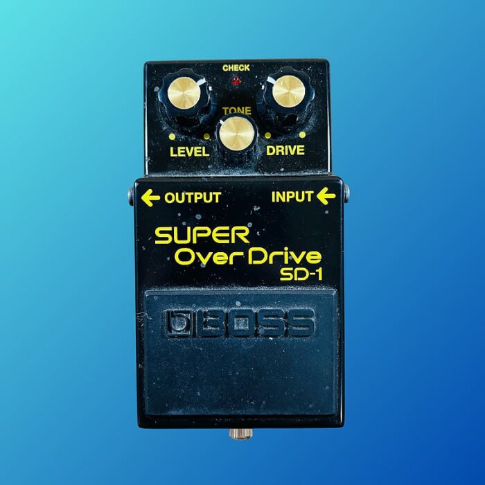 Boss SD-1 40th Anniversary Limited Edition Super Overdrive 2021 Black