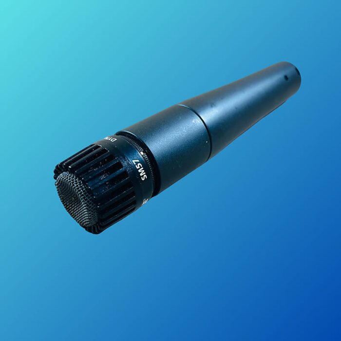 Shure SM57 Cardioid Dynamic Microphone 1984 - Present Black - Image 3