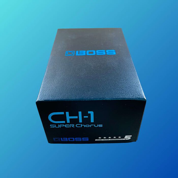 Boss CH-1 Super Chorus (Dark Gray Label) 2001 - Present Blue - Image 4