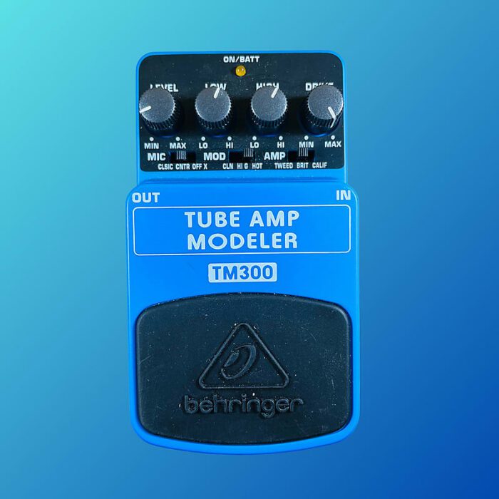 Behringer TM300 Tube Amp Modeler Pedal 2010s Standard