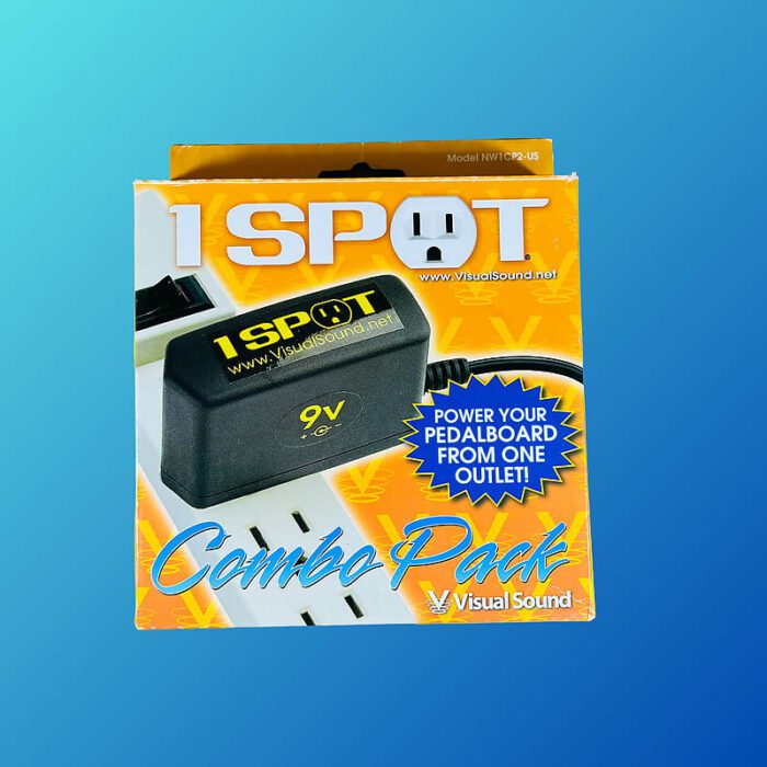 Truetone 1 Spot 9v Adapter Combo Pack with 8-Plug Daisy Chain and 5 Adaptors 2010s Black