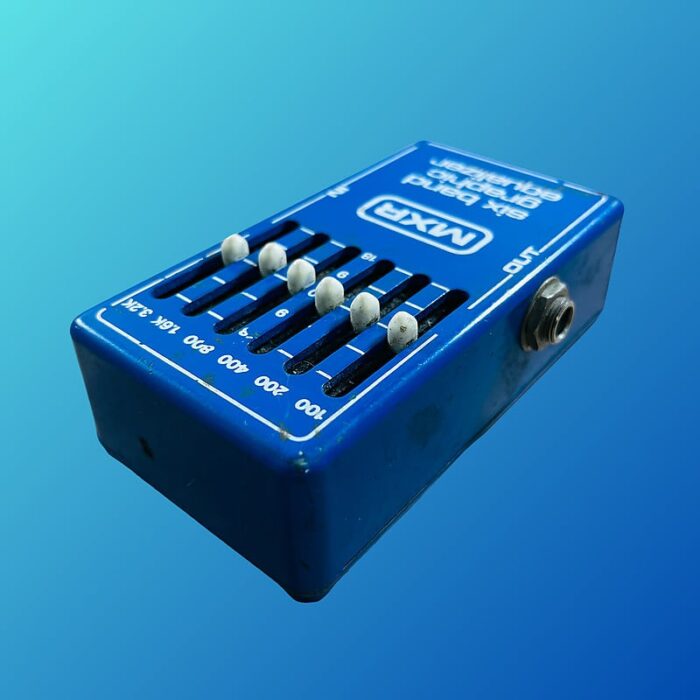 MXR MX-109 Six Band Graphic Equalizer 1976 - 1984 Blue - Image 4