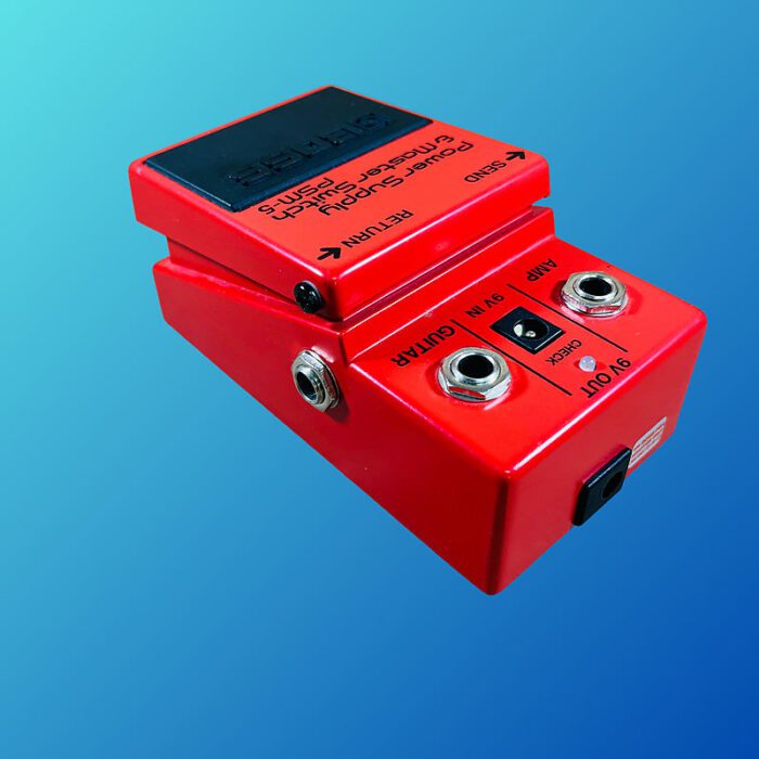 Boss PSM-5 Power Supply & Master Switch (Red Label) 1984 - 1990 Red - Image 3