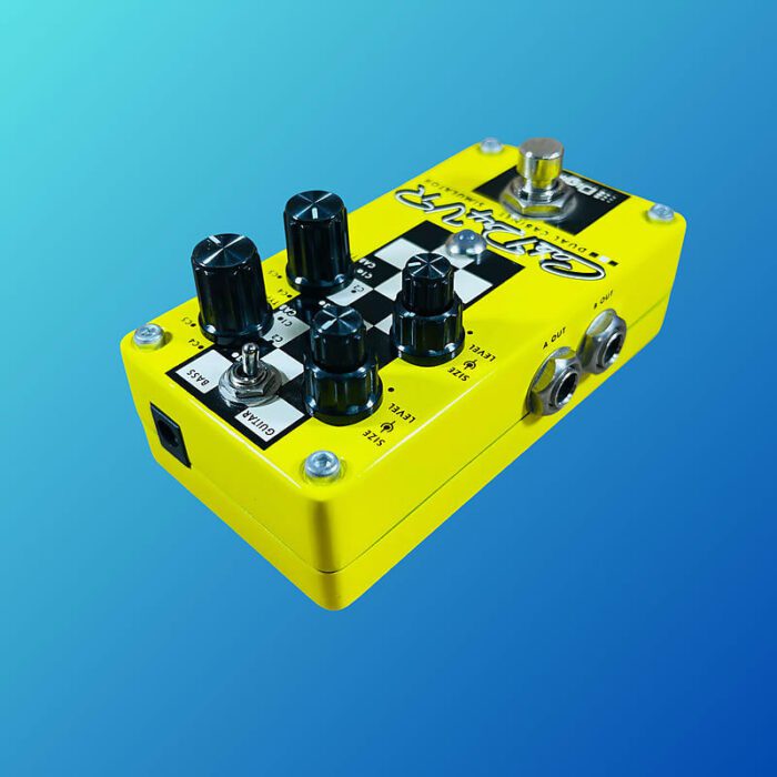 DigiTech CabDryVR Dual Cabinet Simulator 2010s Yellow/Black/White - Image 4