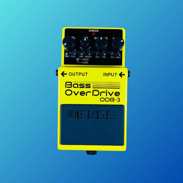Boss ODB-3 Bass OverDrive (Silver Label) 1994 - Present Yellow