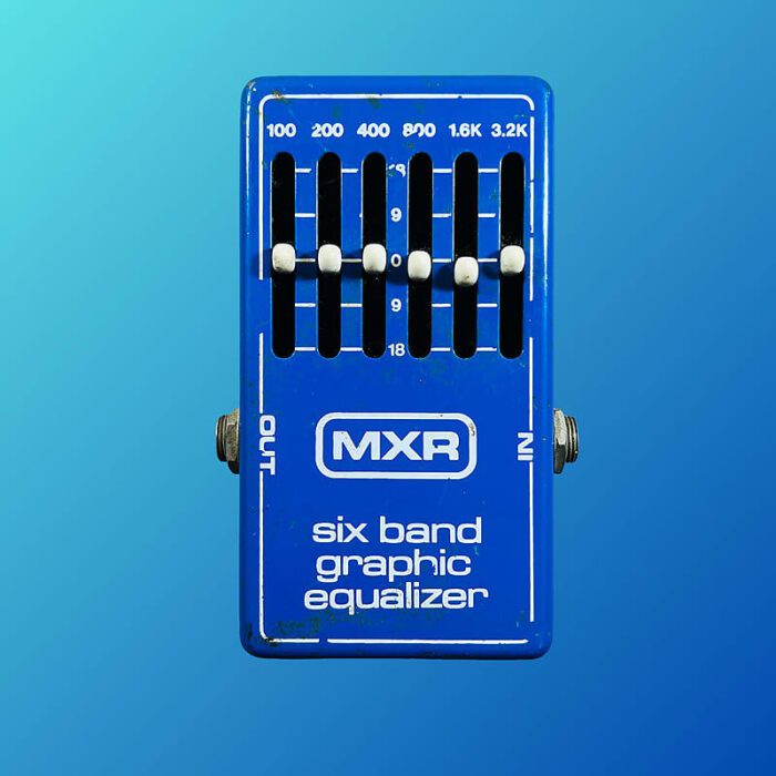 MXR MX-109 Six Band Graphic Equalizer 1976 - 1984 Blue
