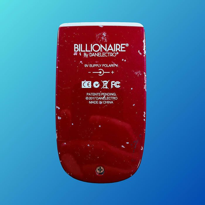 Danelectro Billionaire Pride of Texas Overdrive 2010s Cream/Red - Image 2