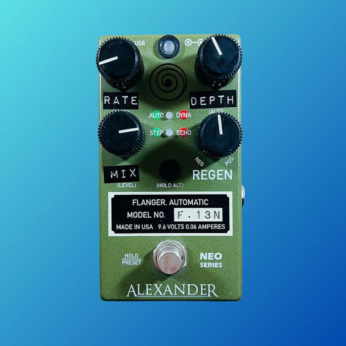 Alexander Pedals F-13 Neo Flanger 2015 - Present Army Green