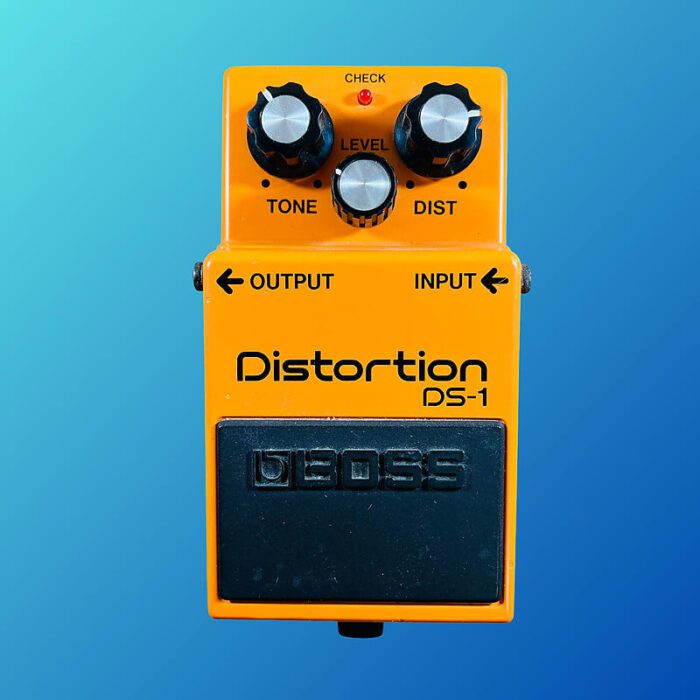 Boss DS-1 Distortion (Silver Label) 1994 - Present Orange