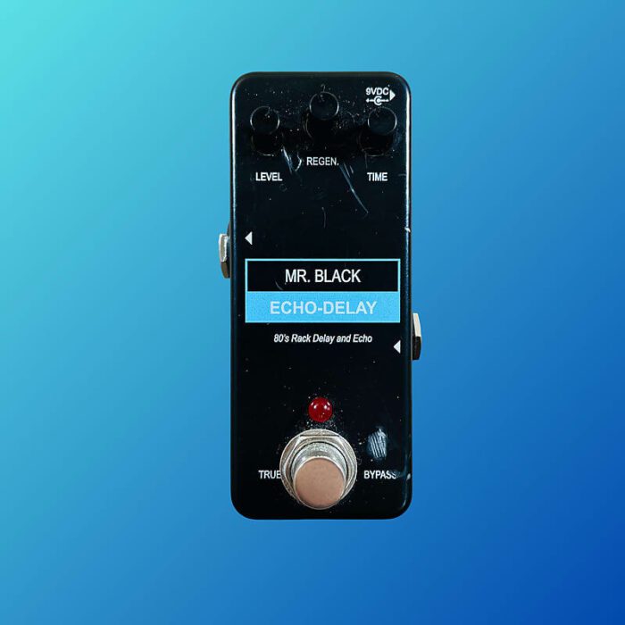 Mr. Black Mini Echo-Delay 2019 - 2021 Black
