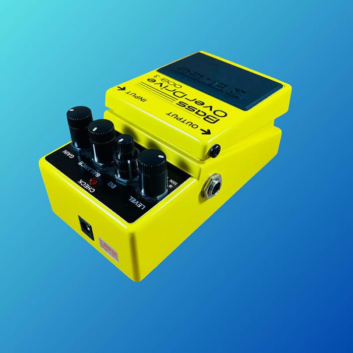 Boss ODB-3 Bass OverDrive (Silver Label) 1994 - Present Yellow - Image 4