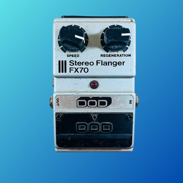 DOD FX70 Stereo Flanger 1980s Gray