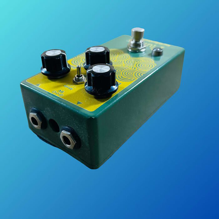 EarthQuaker Devices Plumes Small Signal Shredder Overdrive 2019 - Present Green / Yellow Print - Image 4