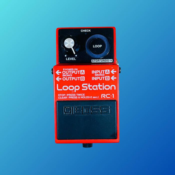 Boss RC-1 Loop Station 2014 - Present Red