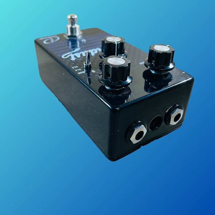 Crazy Tube Circuits Stardust Black Panel Overdrive 2010s Black with Flag Graphic - Image 3
