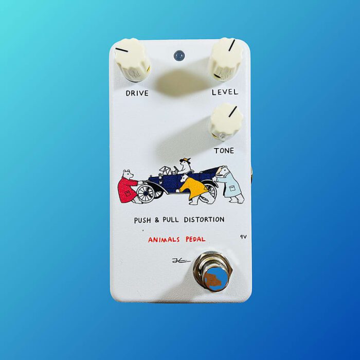 Animals Pedal Push & Pull Distortion 2021 - Present White Graphic