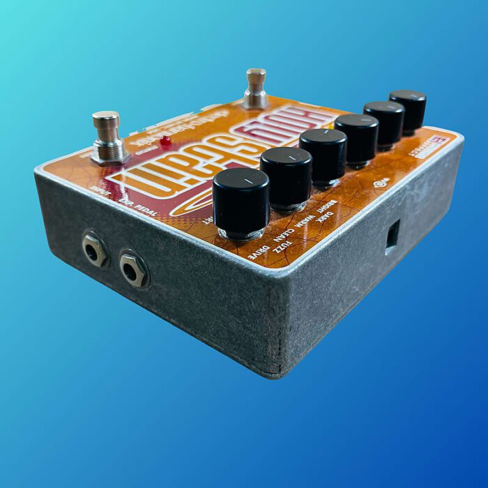 Electro-Harmonix Holy Stain Multi-Effects Pedal: Distortion / Reverb / Pitch / Tremolo 2008 - Present Orange / Red - Image 3