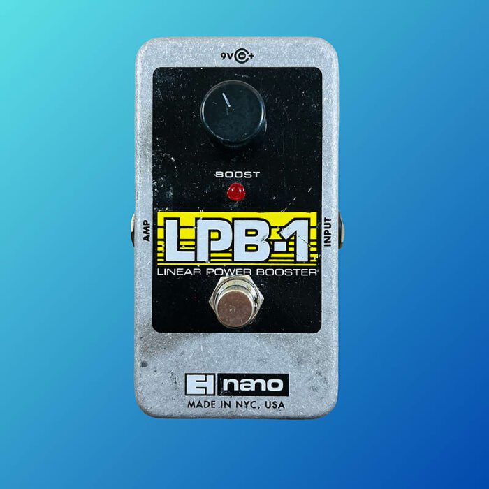 Electro-Harmonix LPB-1 Nano Linear Power Booster Preamp 2006 - Present Black / Yellow / Gray