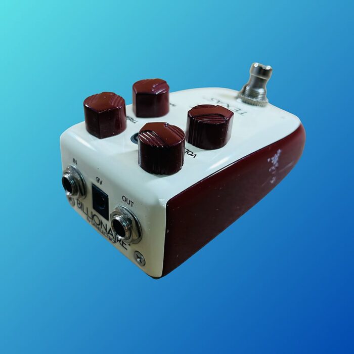 Danelectro Billionaire Pride of Texas Overdrive 2010s Cream/Red - Image 4