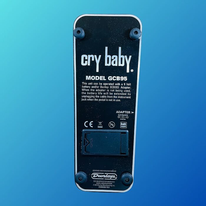Dunlop GCB95 Cry Baby Standard Wah 1982 - Present Black - Image 2