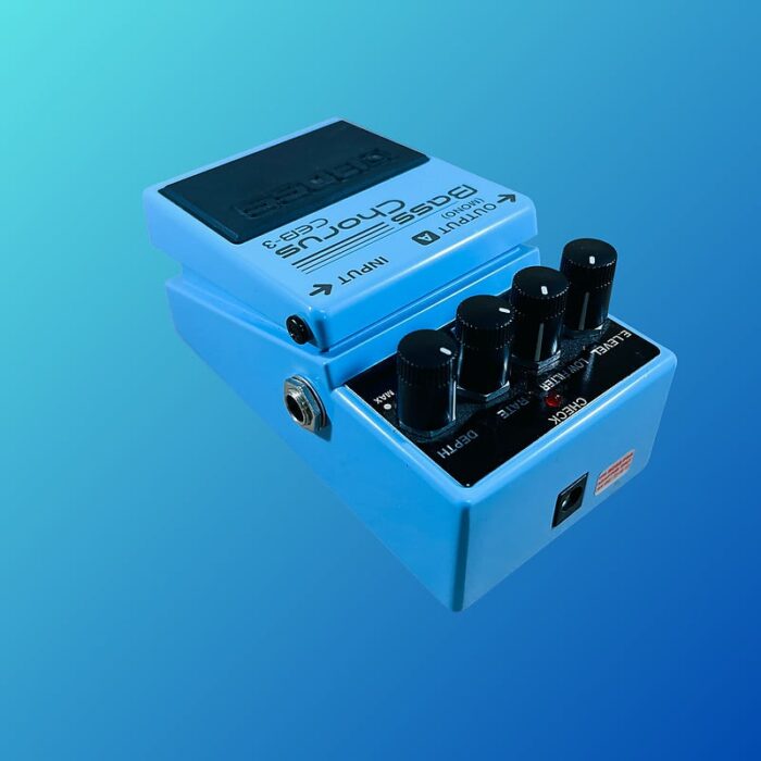 Boss CEB-3 Bass Chorus (Pink Label) 1995 - 2001 Blue - Image 3