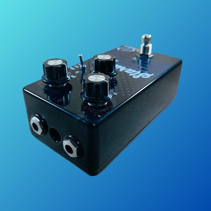 Crazy Tube Circuits Stardust Black Panel Overdrive 2010s Black with Flag Graphic - Image 4