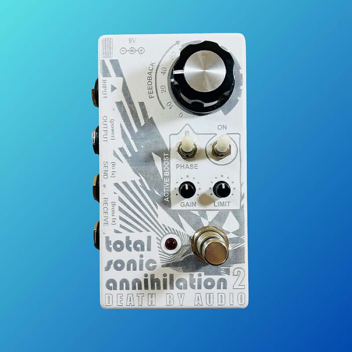 Death By Audio Total Sonic Annihilation 2 2018 Graphic