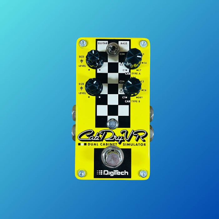 DigiTech CabDryVR Dual Cabinet Simulator 2010s Yellow/Black/White