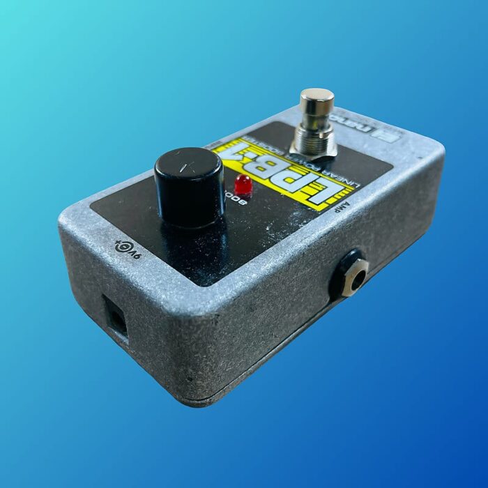 Electro-Harmonix LPB-1 Nano Linear Power Booster Preamp 2006 - Present Black / Yellow / Gray - Image 4