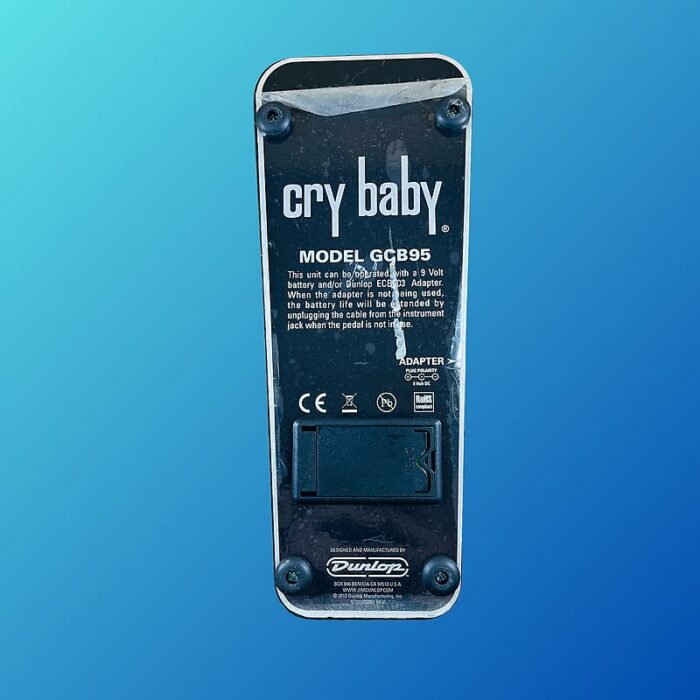 Dunlop GCB95 Cry Baby Standard Wah 1982 - Present Black - Image 2
