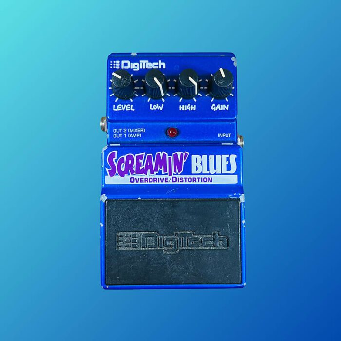 DigiTech Screamin' Blues 1990s Blue