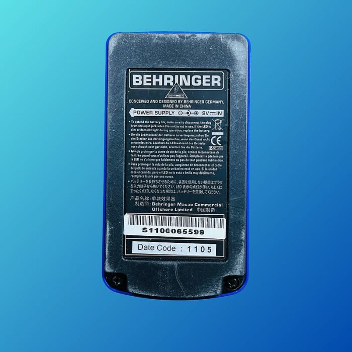 Behringer UP100 Ultra Phase Shifter 2000s Blue - Image 2