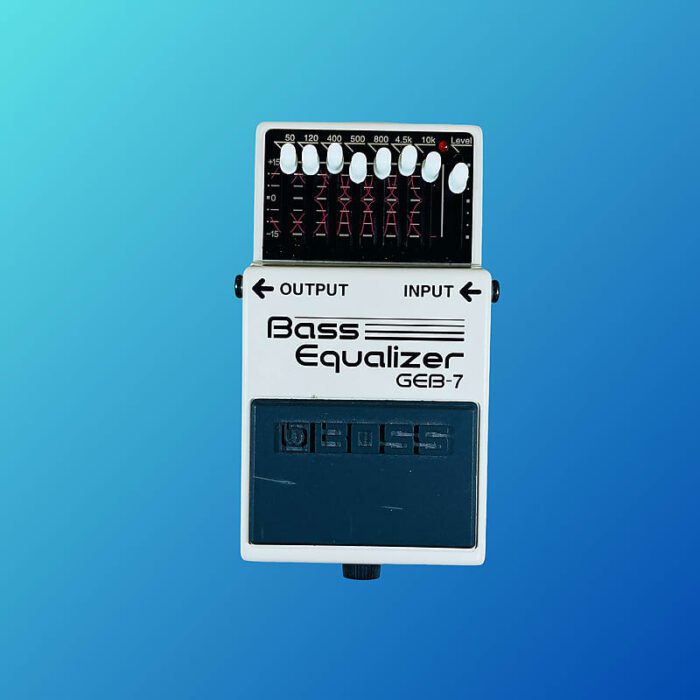 Boss GEB-7 Bass Equalizer (Silver Label) 1995 - Present Gray