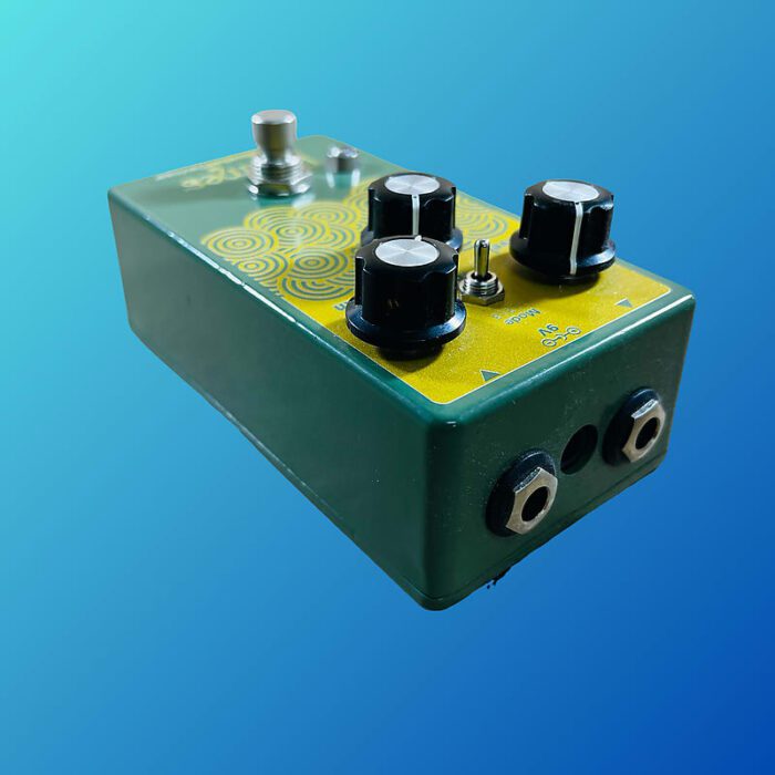 EarthQuaker Devices Plumes Small Signal Shredder Overdrive 2019 - Present Green / Yellow Print - Image 3