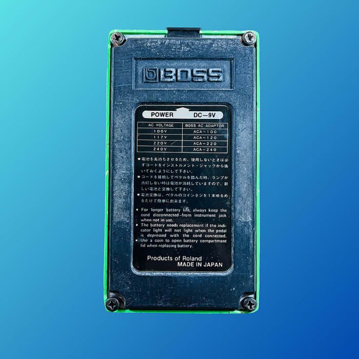 Boss PH-1 Phaser (Black Label) 1977 - 1981 Green - Image 2