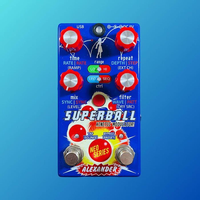 Alexander Pedals Superball Kinetic Modulator 2020 Blue