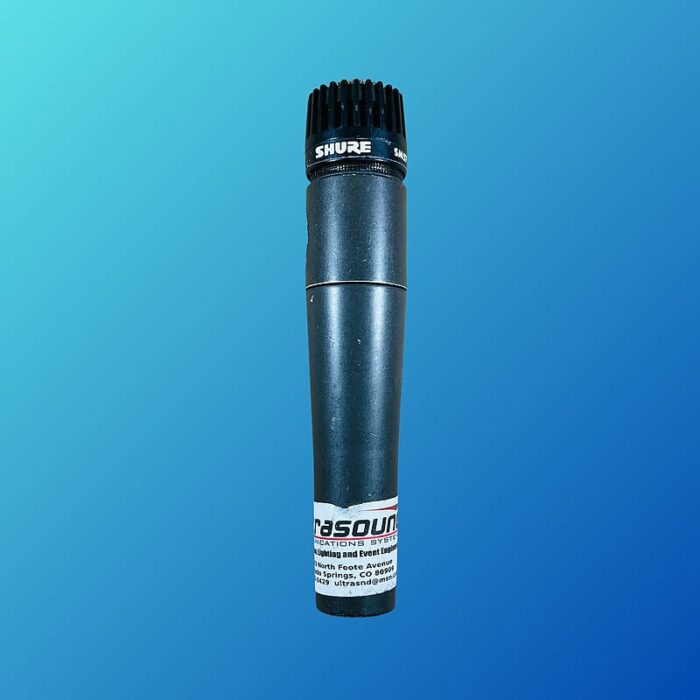 Shure SM57 Cardioid Dynamic Microphone 1984 - Present Black