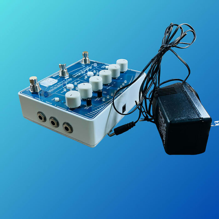 Electro-Harmonix Super Pulsar Stereo Tap Tremolo 2015 - Present Blue - Image 3