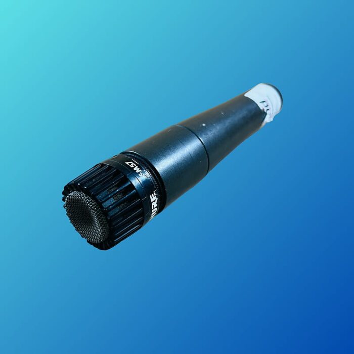 Shure SM57 Cardioid Dynamic Microphone 1984 - Present Black - Image 4