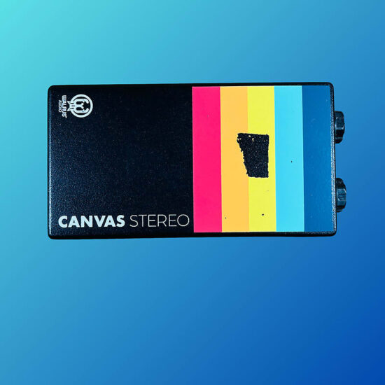 Walrus Audio Canvas Stereo Dual Line Isolator Direct Box 2022 - Present Black w/ Rainbow Graphic