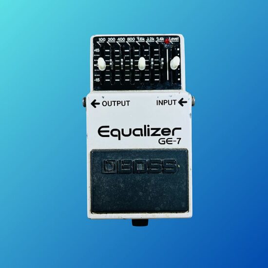 Boss GE-7 Equalizer (Black Label) 1981 - 1992 Grey