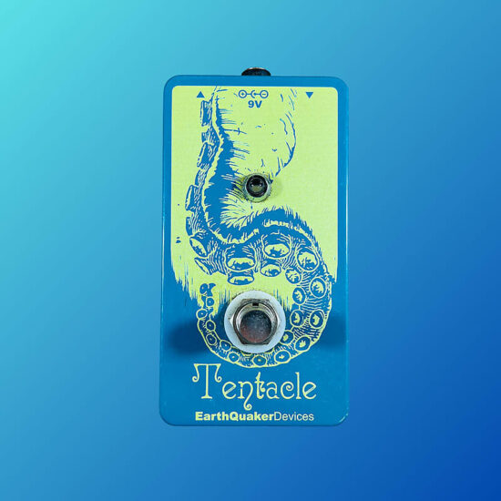 EarthQuaker Devices Tentacle Analog Octave Up 2015 - 2017 Teal / Yellow Print
