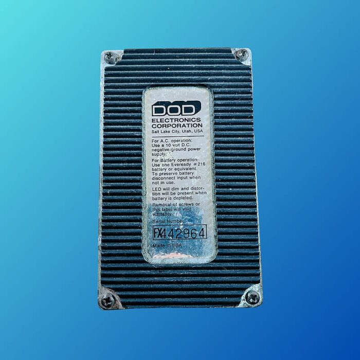 DOD Stereo Flanger FX75 1990s Silver - Image 2