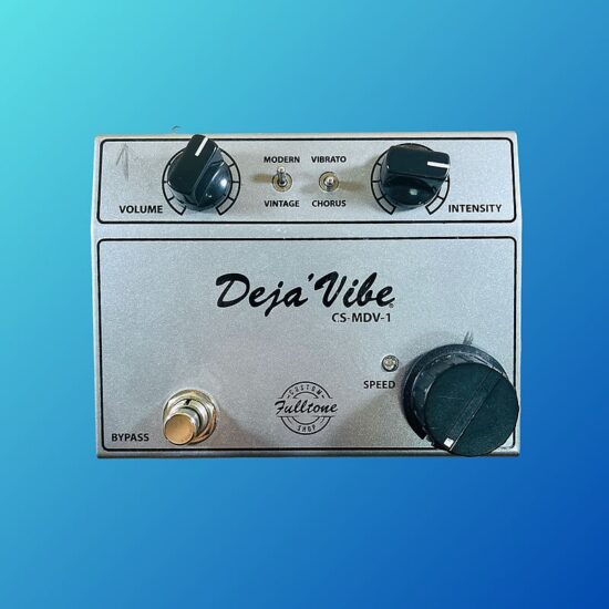Fulltone CS-MDV-1 Custom Shop Mini Deja Vibe 2010s Silver