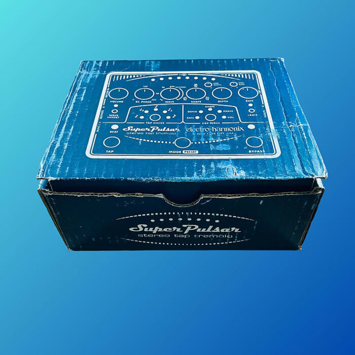 Electro-Harmonix Super Pulsar Stereo Tap Tremolo 2015 - Present Blue - Image 4