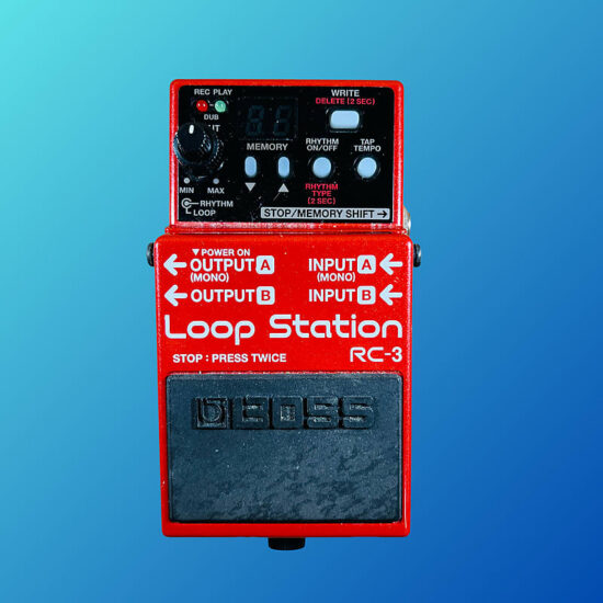 Boss RC-3 Loop Station 2011 - Present Red