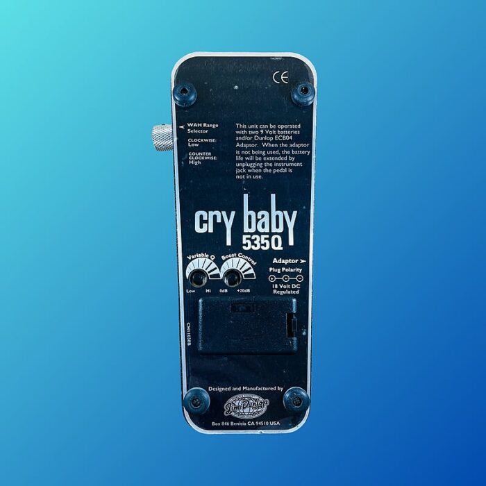 Dunlop GCB95 Cry Baby Standard Wah 1982 - Present Black - Image 2